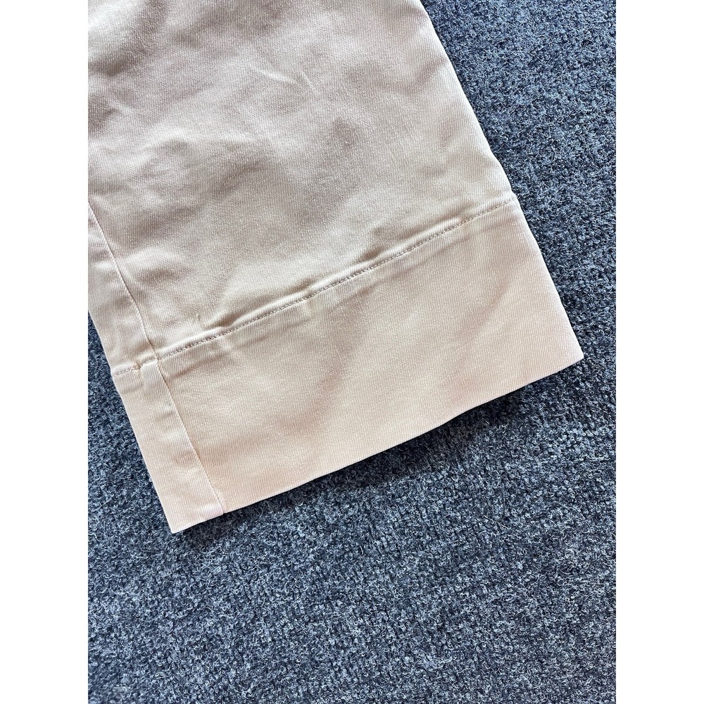 ALICE + OLIVIA Jeans Wide Leg Cargo High Rise Khaki Pants Women's Size 24 Button - Picture 5 of 11